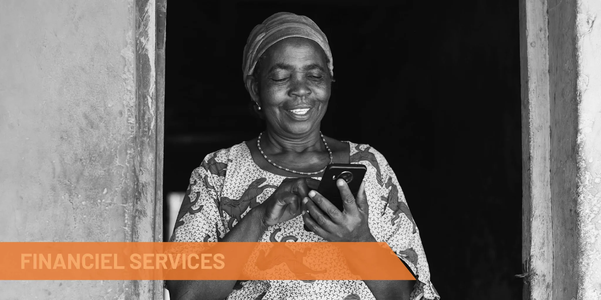 african-woman-looking-at phone